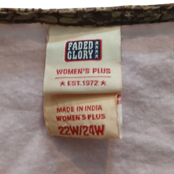 Vtg Y2k Babydoll Patchwork 22W 24W Empire Waist Fairy Grunge Romantic Victorian - Picture 8 of 11